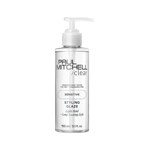 Paul Mitchell Clear Styling Glaze, Fragrance Free, For Sensitive Scalp + Skin, 5.1 fl. oz Beauty & Personal Care Paul Mitchell