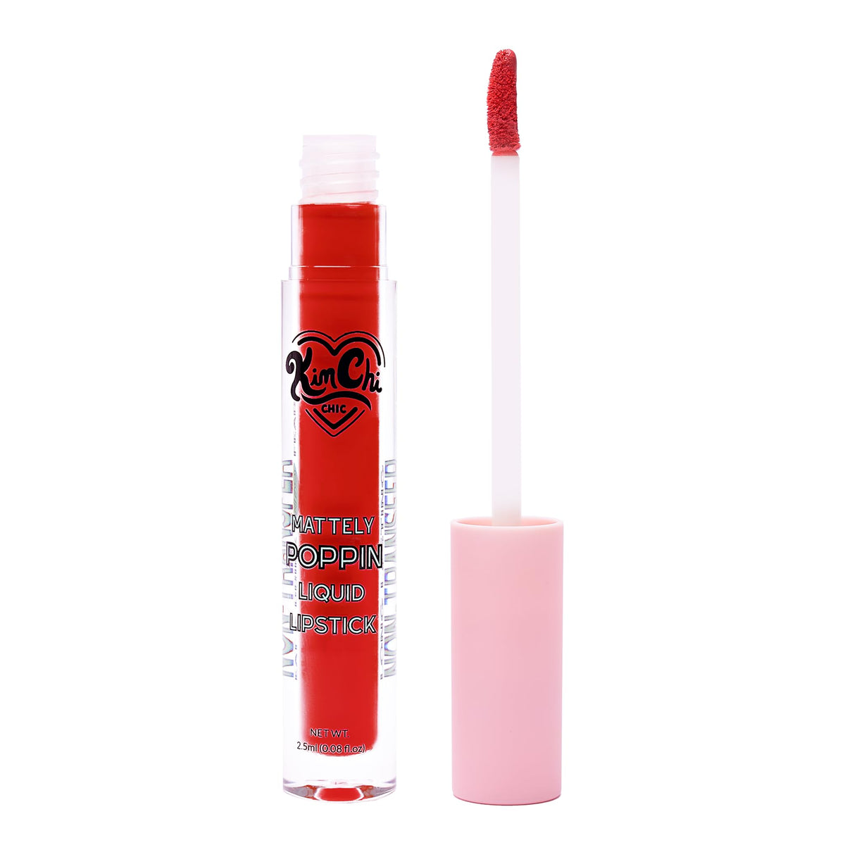Kimchi Chic Beauty Mattely Poppin Liquid Matte Lipstick, Long Lasting