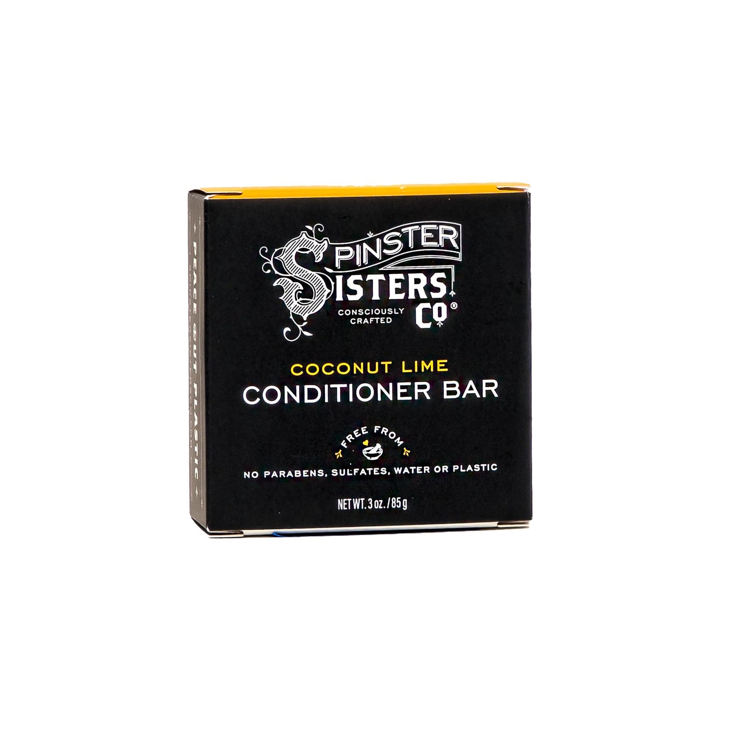 Spinster Sisters Natural Hair Care Set, Coconut Lime - Shampoo Bar, Conditioner Bar, Brown Dry Shampoo - Homemade, sulfate-free, moisturizing Beauty & Personal Care Spinster Sisters