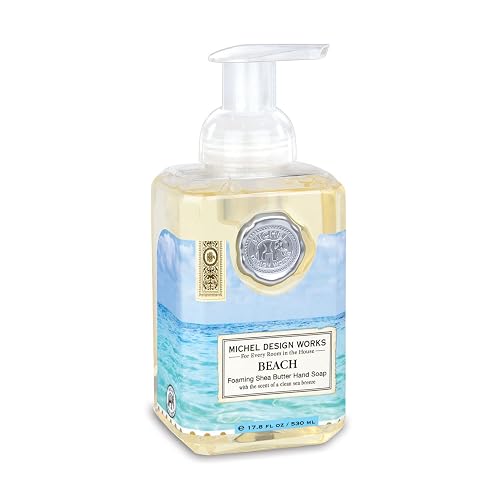 Michel Design Works Foaming Hand Soap, Beach, 17.8 Fl oz, Pack of 1 Beauty & Personal Care Michel Design Works