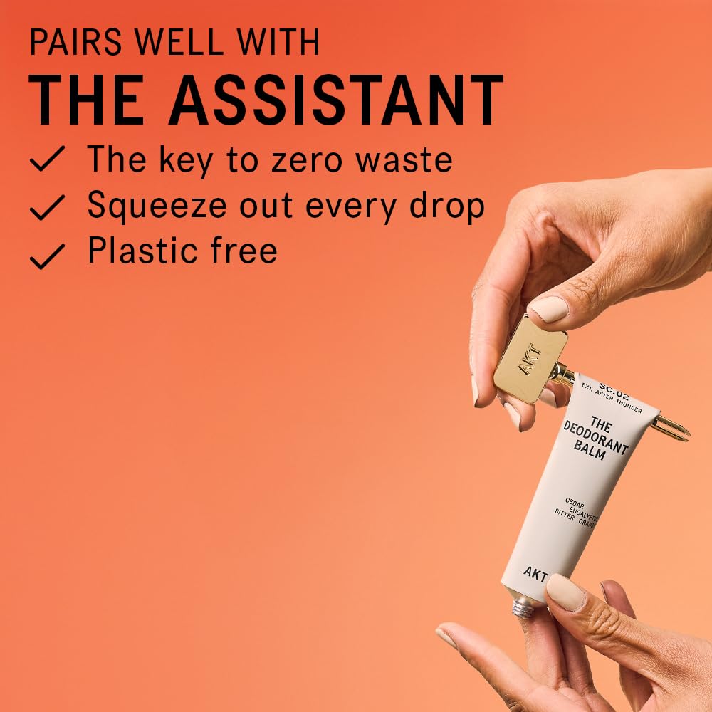 AKT, THE DEODORANT BALM. Award winning, multi-use, natural deodorant. Plastic Free. Gender Free. Aluminium Free. 100% effective - 1 tube lasts up to 3 Beauty and Personal Care AKT