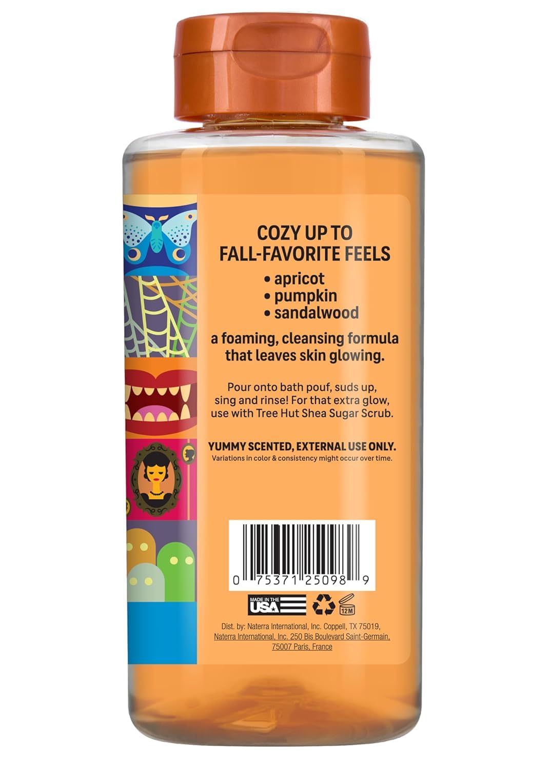 Tree Hut Sweet Punkin Body Wash, Hydrating & Moisturizing Shower Gel w/Shea Butter & Essential Oils, Soft Smooth Glowing Skin, Gentle Cleanser For All Beauty & Personal Care Tree Hut