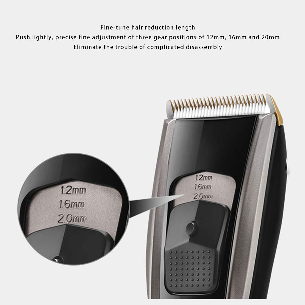 LBAawxe Barber Hair Clipper Electric Hair Clipper Adult Household Rechargeable Professional Hair Salon Electric Clipper Beauty and Personal Care LBAawxe