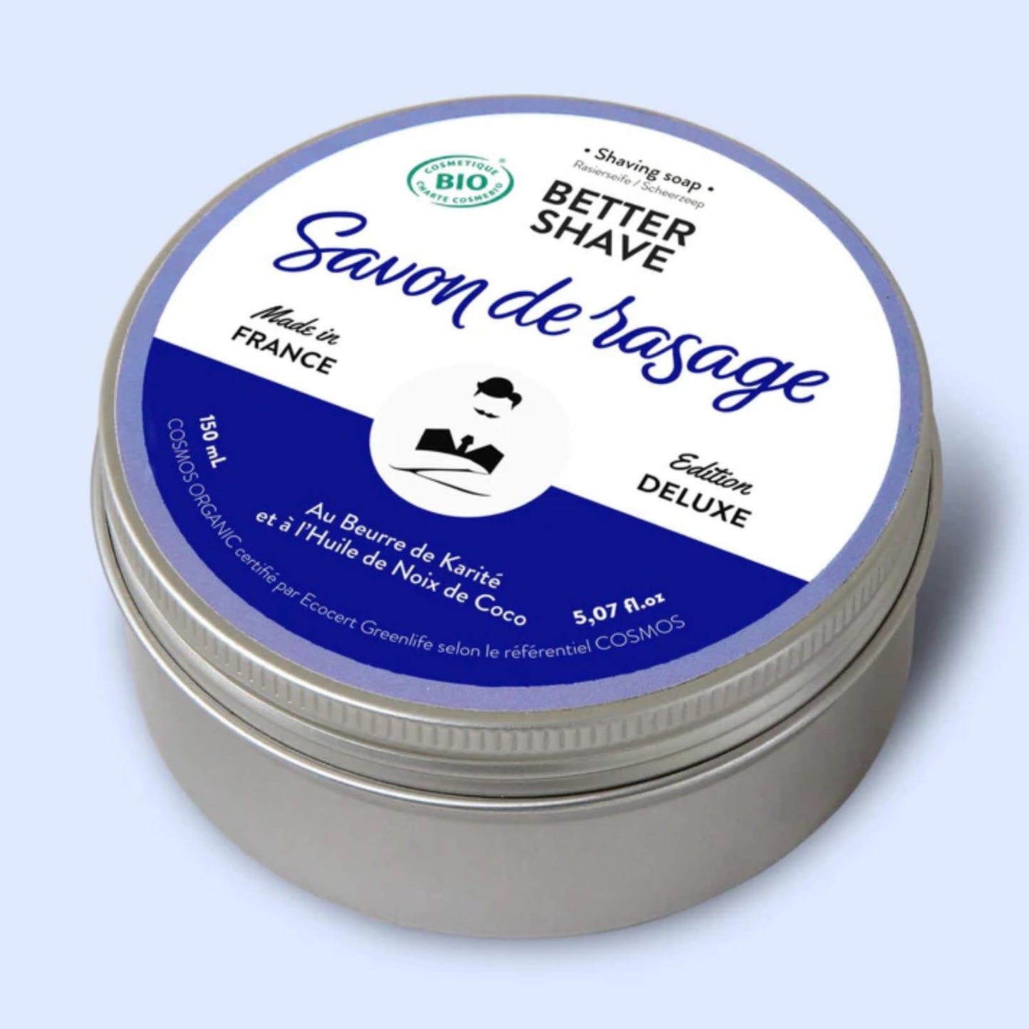 Monsieur Barbier Better Shave Shaving Soap Puck - Vegan Luxury Dense, Rich & Creamy Lather Smooth Glide Traditional Wet Shave Cream Soap with Dense Beauty and Personal Care MONSIEUR BARBIER