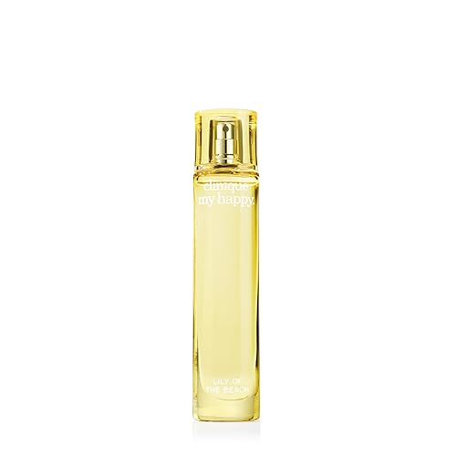 Clinique My Happy Fragrance Spray, Lily of the Beach | Notes of Coconut + Solar Lily | Perfumes for Women, Mini Travel Size, 0.5 Fl Oz Beauty & Personal Care Clinique