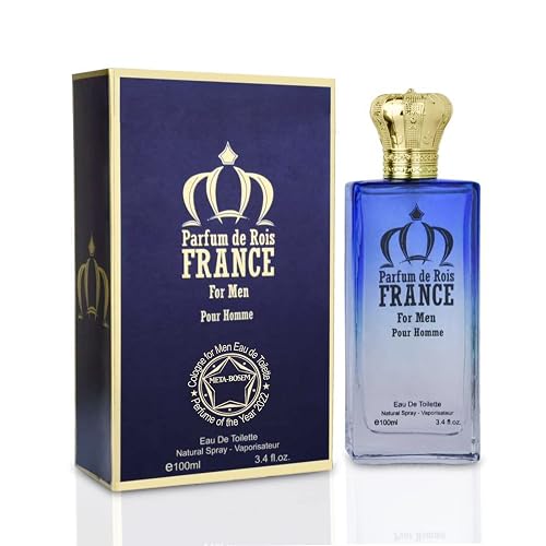 META-BOSEM Parfum de Rois France, Men's Cologne Eau de Toilette Natural Spray - Citrus Freshness - Masculine Scent - Great Holiday Gift - for All Day Beauty & Personal Care META-BOSEM