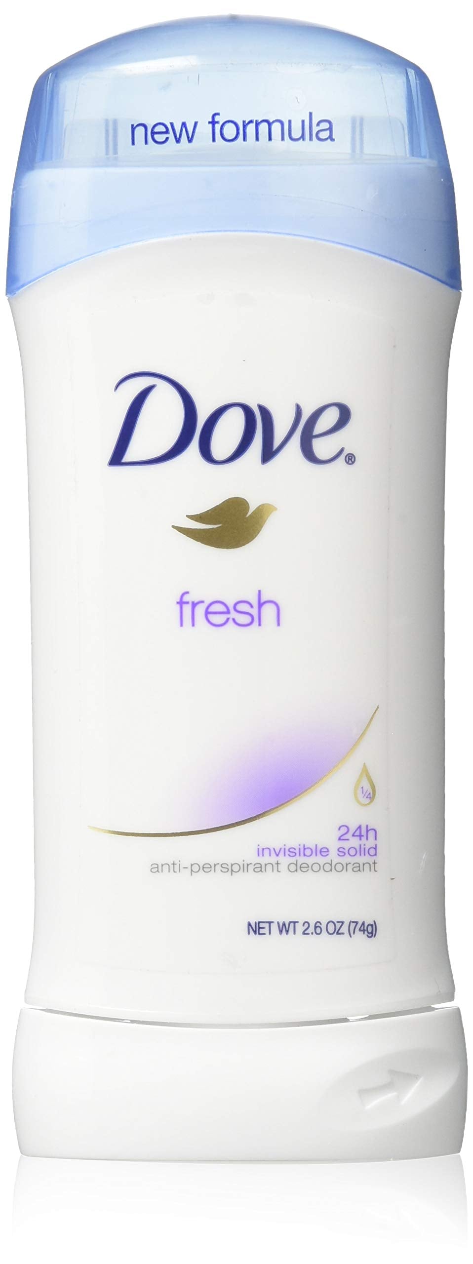 Dove Deodorant 2.6 Ounce Invisible Solid Fresh (76ml) (3 Pack) Beauty and Personal Care Dove