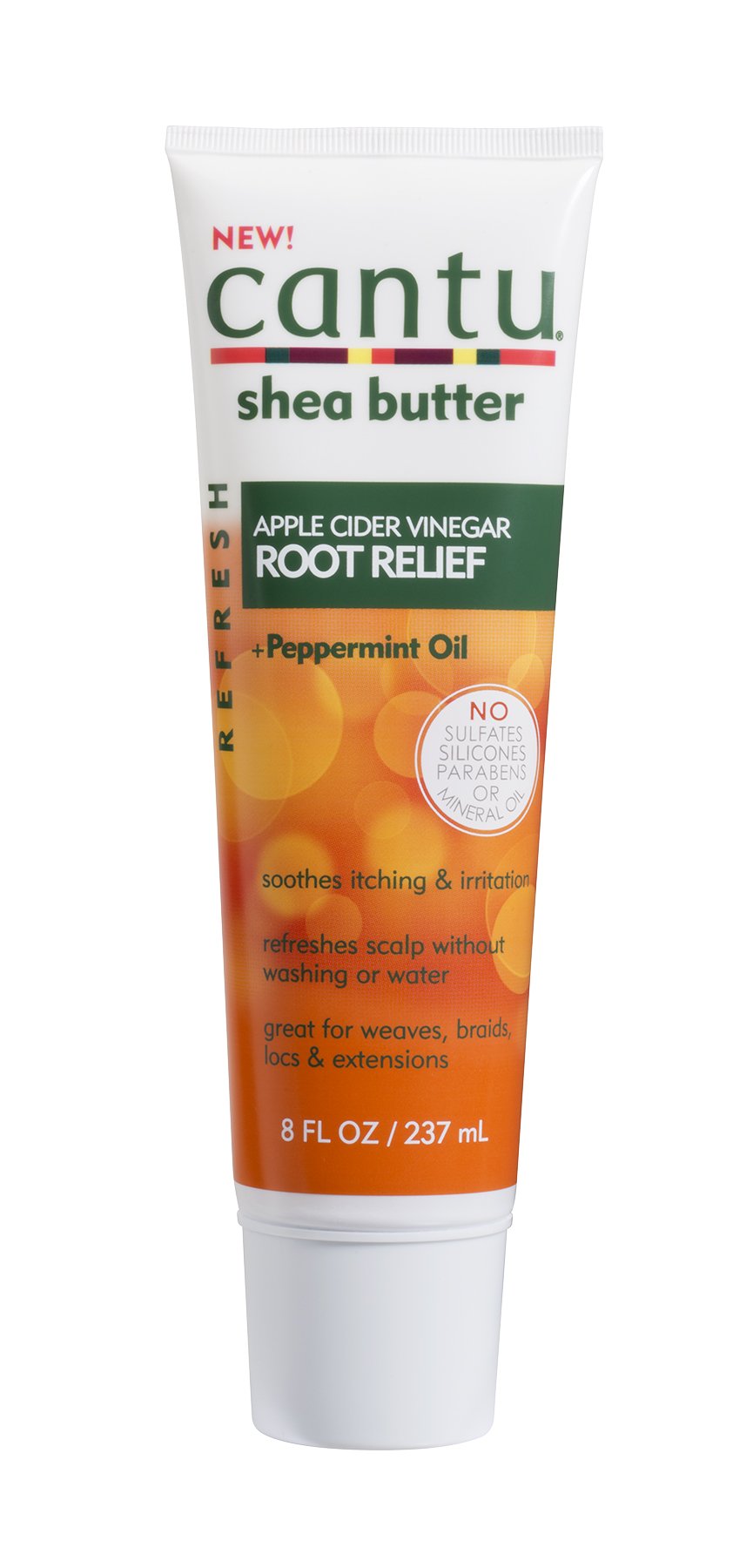 Cantu Refresh Root Relief with Apple Cider Vinegar and Peppermint Oil, 8 Ounce (07688-12/3PK) Beauty & Personal Care Cantu