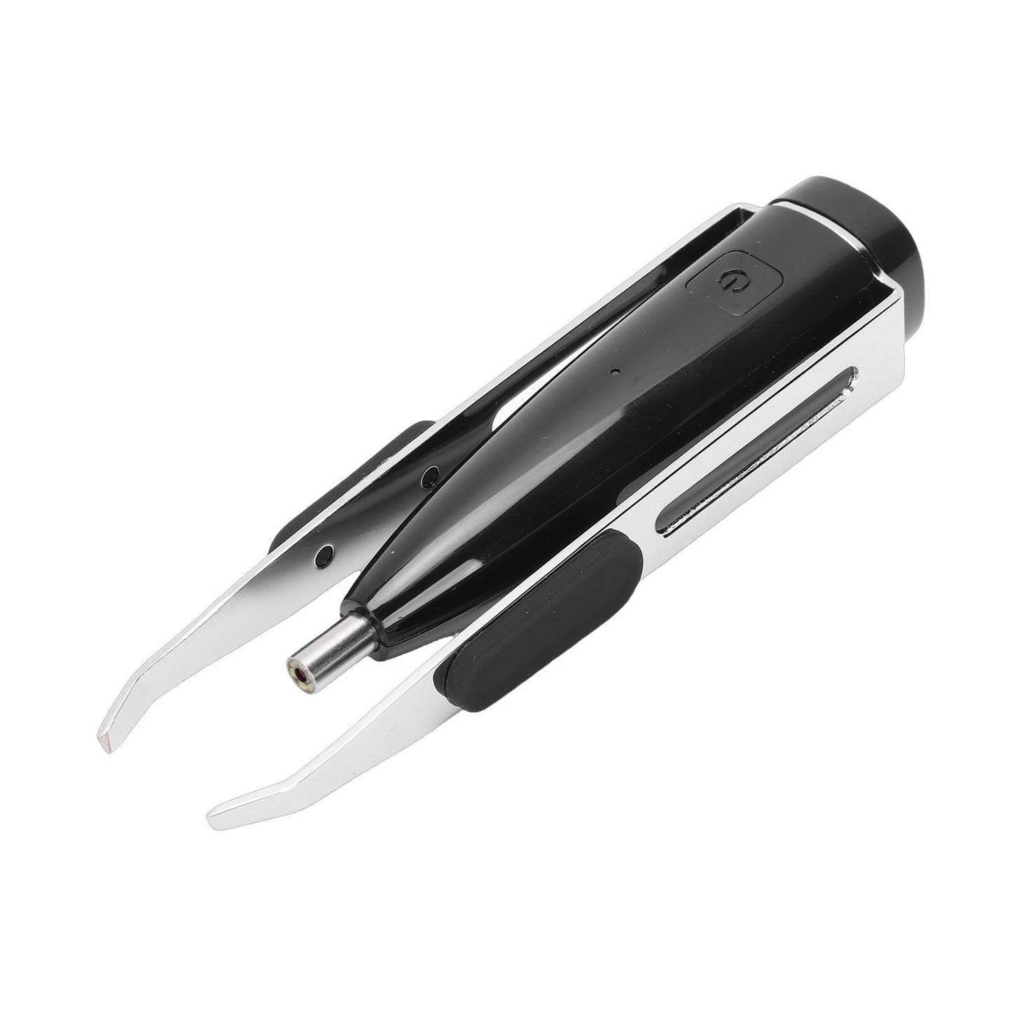 Sunisfa 10X Magnification Eyebrow Camera Tweezers with LED Light, ABS + 301 Stainless Steel, for Hair Removal, Portable Plucking Tweezer with 10X Beauty and Personal Care Sunisfa