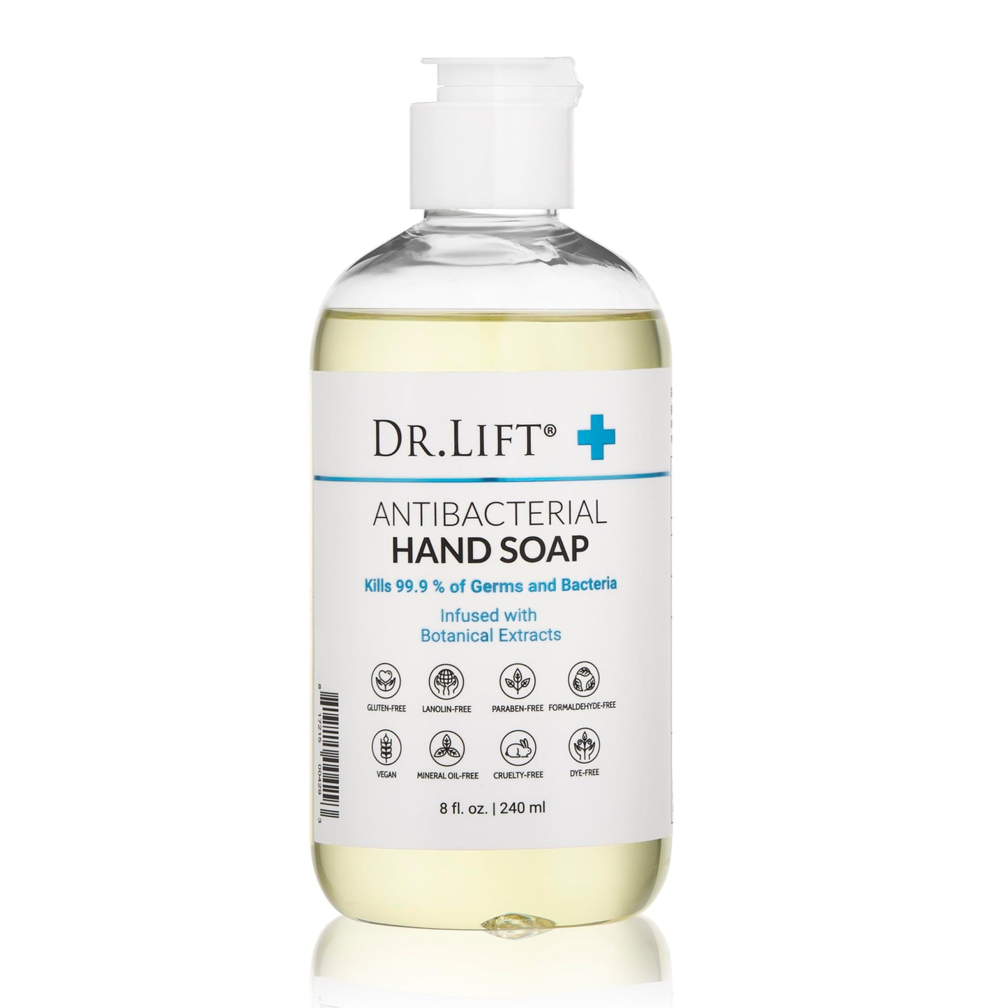Dr. Lift Antibacterial Hand Soap, Light Scent, Daily Liquid Soap With Plant Extracts, Tea Tree, Willow Bark, and Oat, Gentle and Non Drying Beauty & Personal Care DR. LIFT