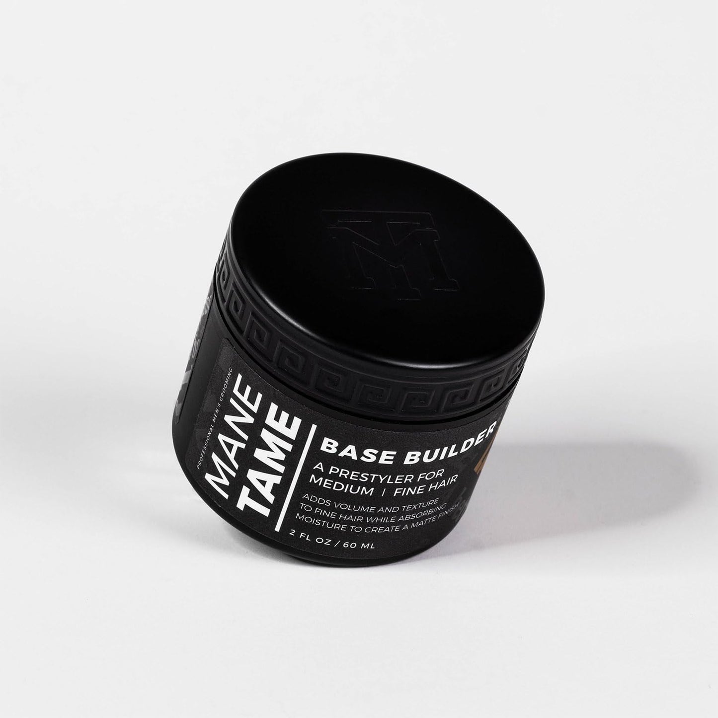 MANE TAME Base Builder 2oz - Prestyling Hair Balm for Medium - Fine Hair, Adds Volume + Texture with a Matte Natural Finish Beauty & Personal Care Mane Tame Professional Men's Grooming