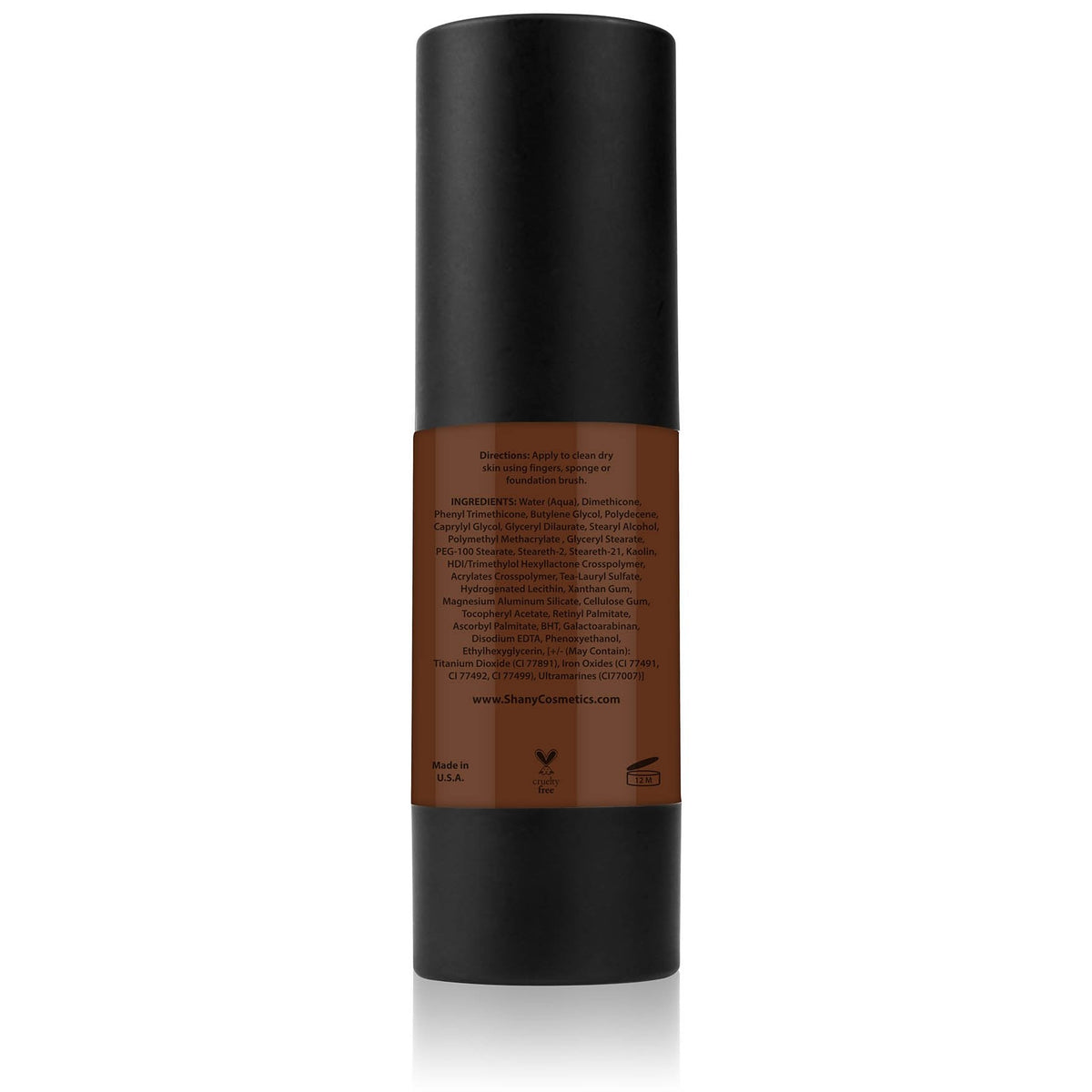 SHANY Perfect Canvas Liquid Foundation - Paraben Free/Talc Free/Oil Free - 30ml - DC3 Beauty & Personal Care SHANY
