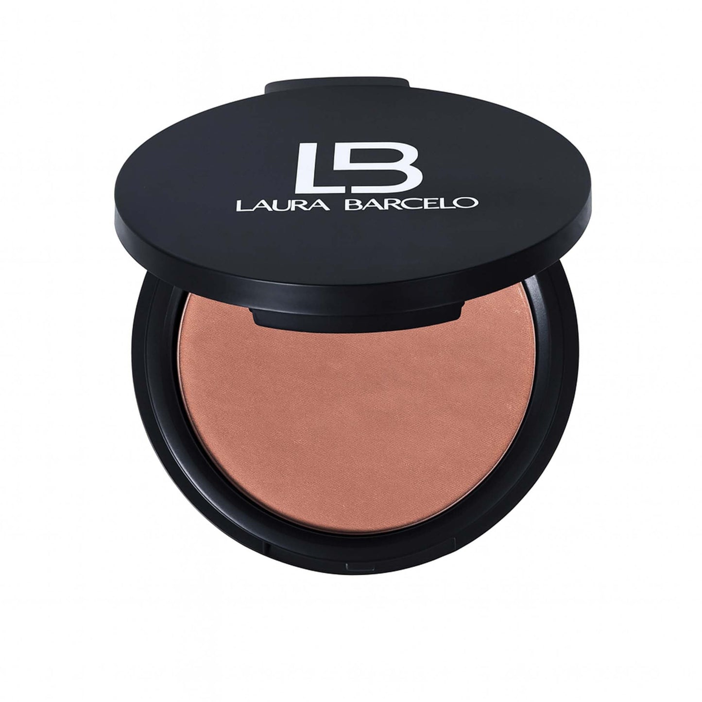 LB Powder Bronzer - Natural Matte Bronzer Powder for Face - Warm Tone Pressed for Contour & Highlight - Radiant Sun-Kissed Finish - Long-Lasting Vegan Beauty & Personal Care LB LAURA BARCELO