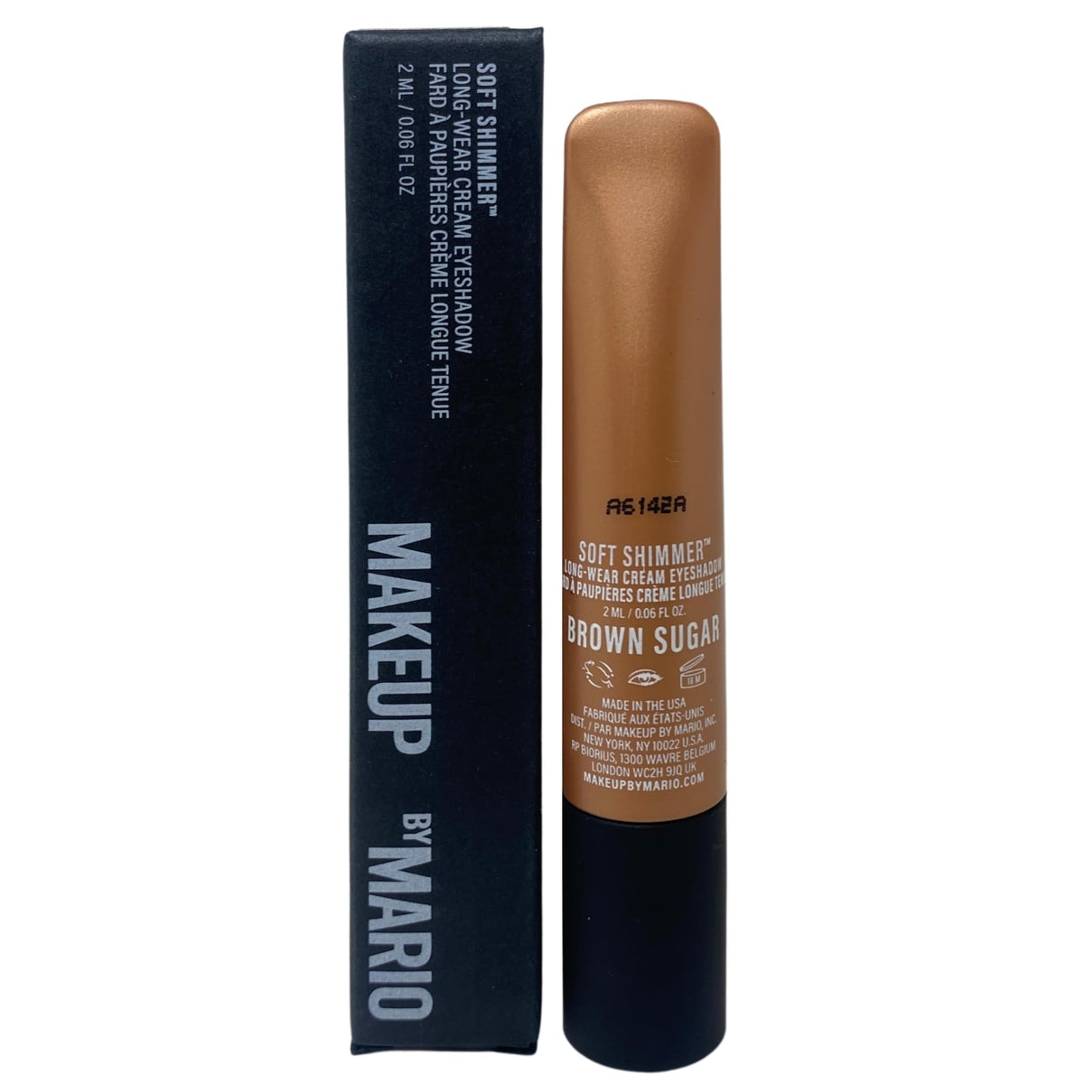 BY MARIO Makeup Soft Shimmer Long-Wear Cream Eyeshadow - Brown Sugar (2 mL)