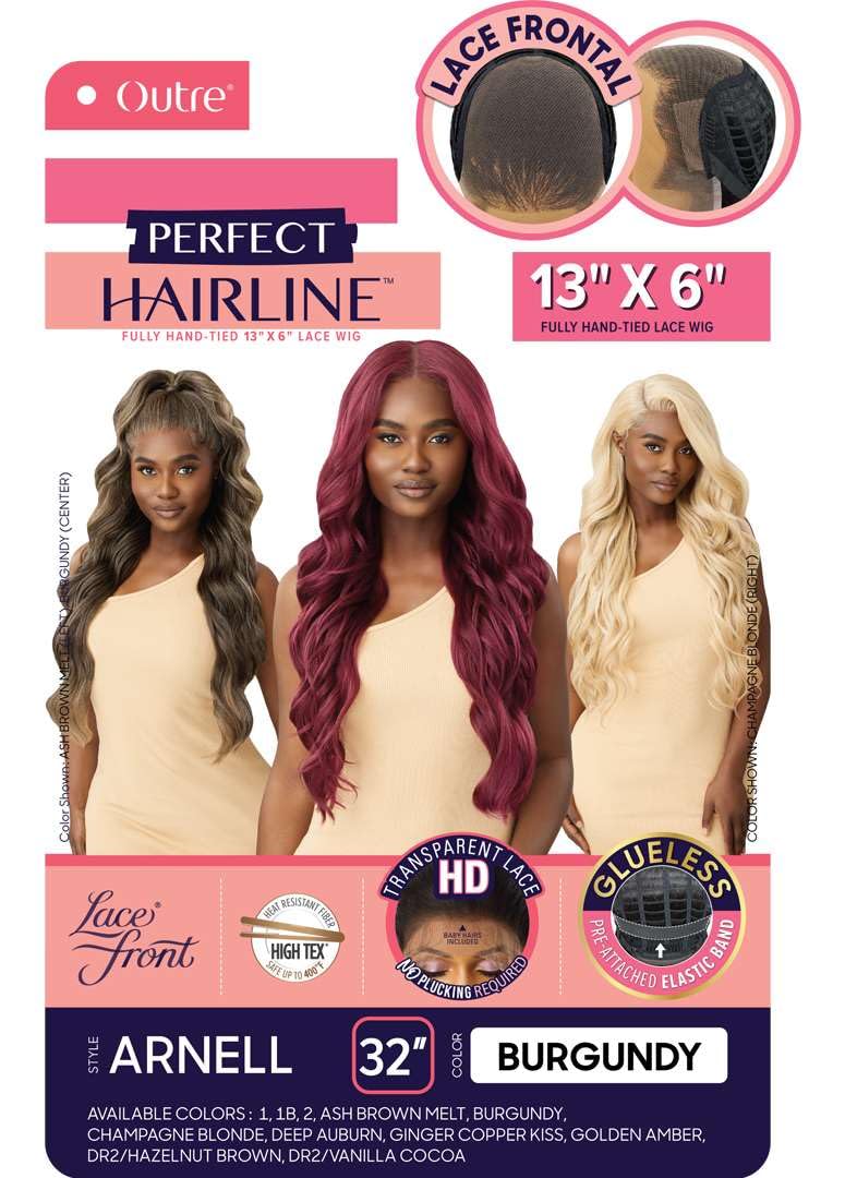 Outre Lace Front Wig - Perfect Hair Line 13X6 - Arnell (GOLDEN AMBER)