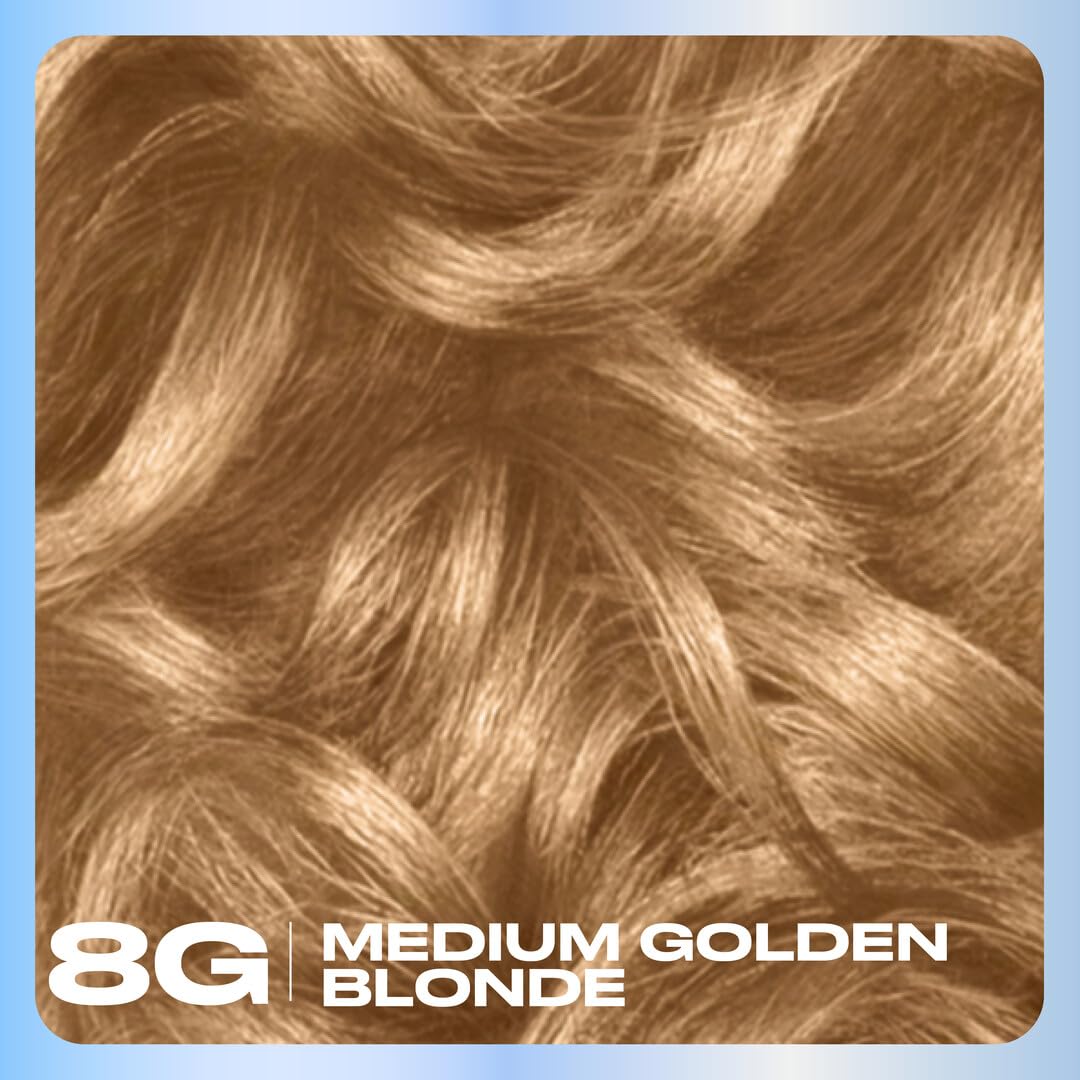 Clairol Nice'n Easy Permanent Hair Dye, 8G Medium Golden Blonde Hair Color, Pack of 1 - Packaging May Vary Beauty & Personal Care Clairol