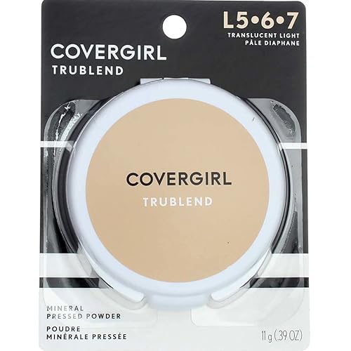COVERGIRL truBlend Pressed Blendable Powder, Translucent Light, 0.39 Ounce (packaging may vary) Beauty & Personal Care COVERGIRL