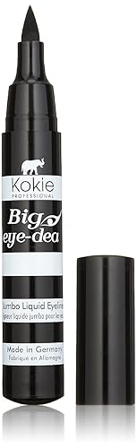 Kokie Cosmetics Big Eye-Dea Jumbo Liquid Eyeliner, Black, 0.068 Fluid Ounce Beauty & Personal Care Kokie