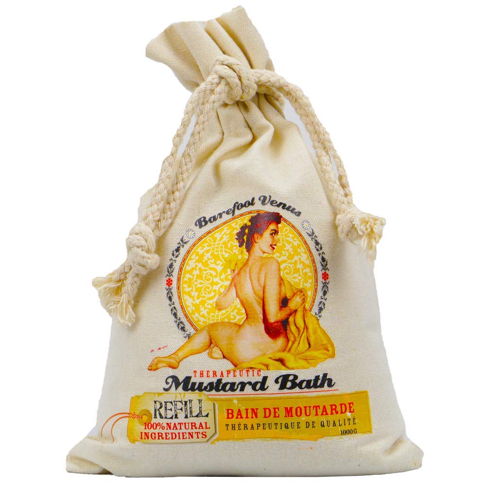 Mustard Bath 1KG Refill - Bath Soak Beauty and Personal Care Barefoot Venus