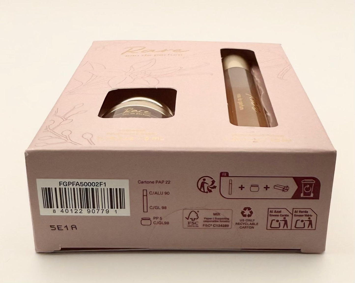 Rare Eau de Parfum Set - Warm & Spicy Vanilla Ginger Scent with Sandalwood & Musk Notes, 10mL Spray + 5mL Rollerball Beauty & Personal Care Rare Beauty