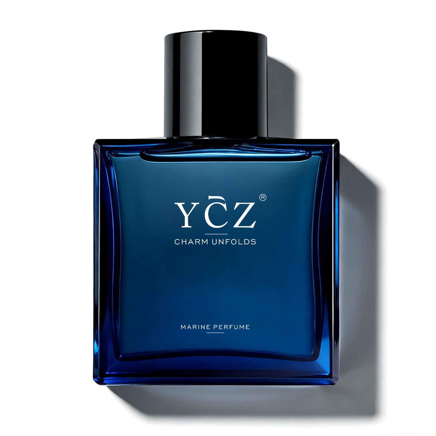 Ycz Midnight Marine Eau de Parfum, 1.7 Fl Oz (50 mL), Long-Lasting Perfume for Men, Aquatic Woody Fragrance with Grapefruit, Ginger & Cedar Notes Beauty and Personal Care Ycz