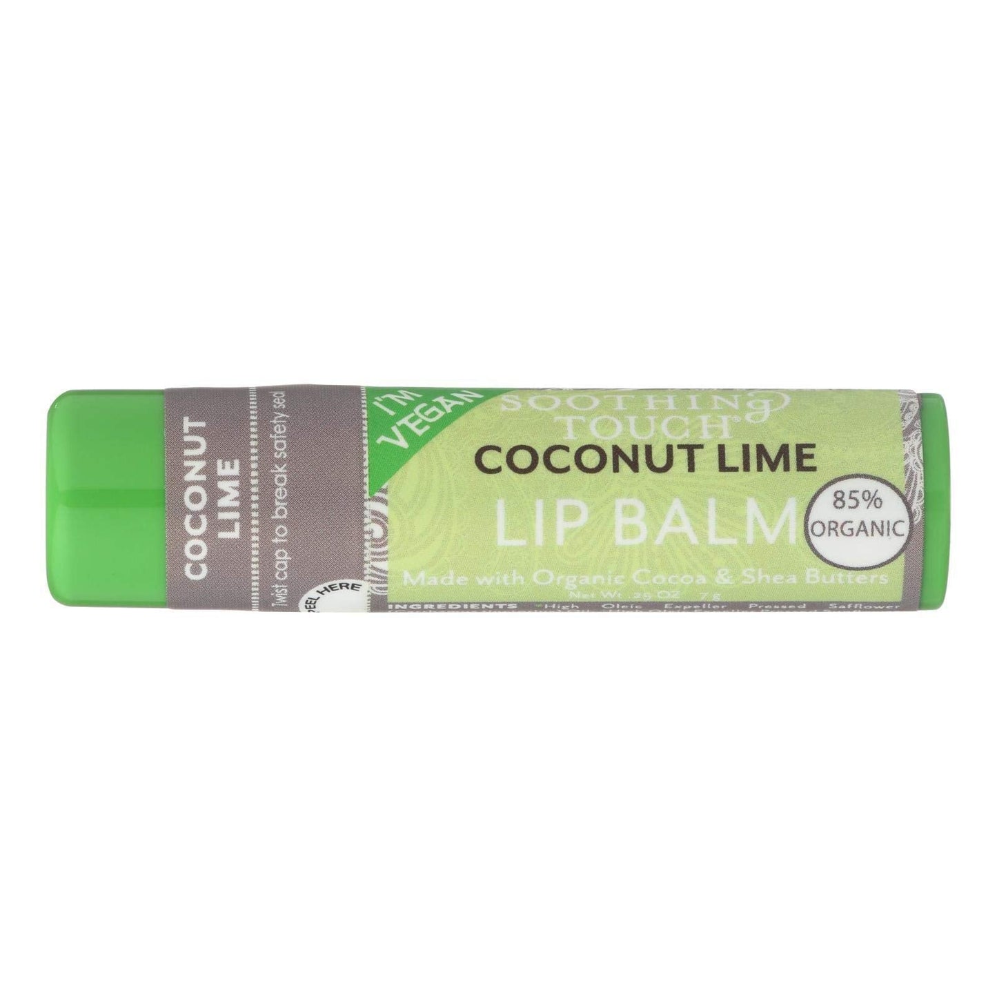 Soothing Touch Lip Balm Coconut Lime, Pack of 3 Beauty & Personal Care Soothing Touch