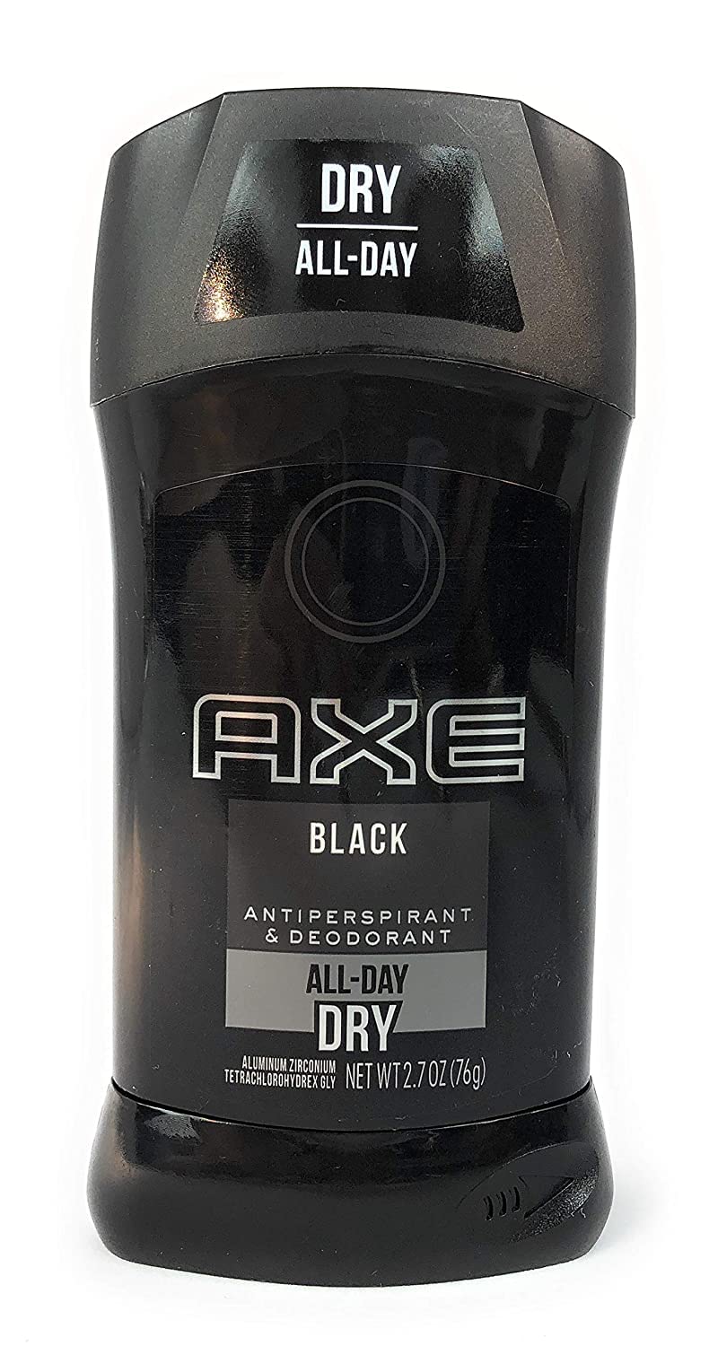 AXE Black Antiperspirant Deodorants Stick, 2.7 Oz (Pack of 2) Beauty and Personal Care AXE
