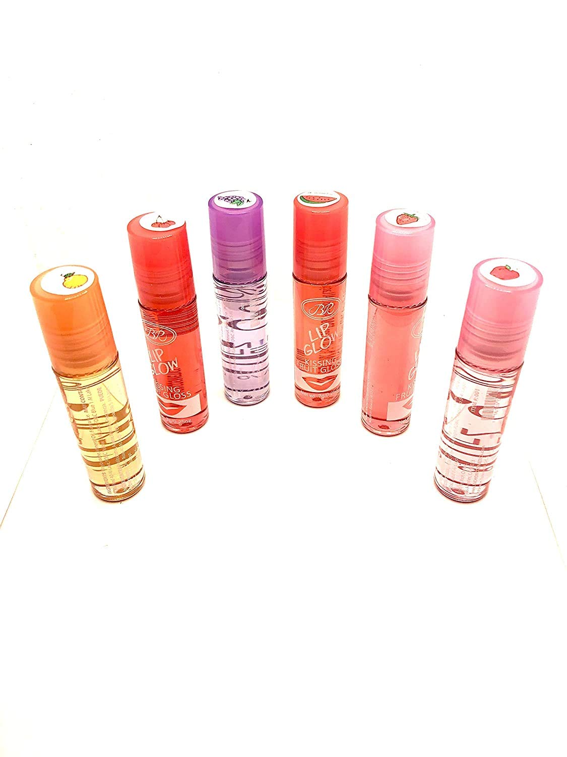 Lip Glow Kissing Fruit Gloss Six Pieces Beauty & Personal Care Feel Foxy