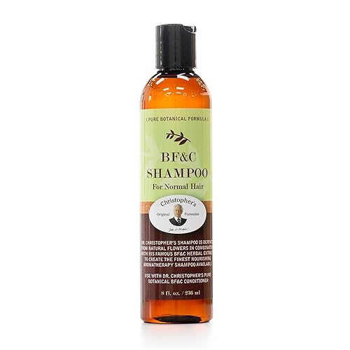 Christopher's Original Formulas BF&C Shampoo, Sulfate Free Shampoo, Organic Hair Care for Women and Men, Paraben Free Clean Hair Products, Scalp Beauty & Personal Care Christopher's Original Formulas