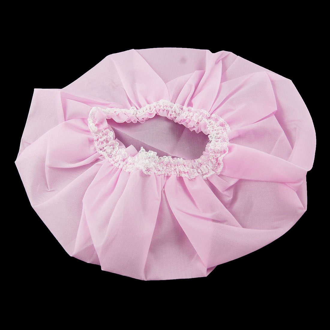 Ruilogod Women Light Pink Polyester Bouffant Spa Shower Cap Bath Hat 2 Pcs (id: e08 293 7f6 a8e d92 Beauty and Personal Care Ruilogod