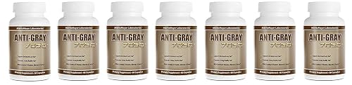 Anti-Gray Hair 7050 Helps Restore Natural Hair Color 60 Capsules Per Bottle (7 Bottles) Beauty & Personal Care MÄRITZMAYER LABORATORIES