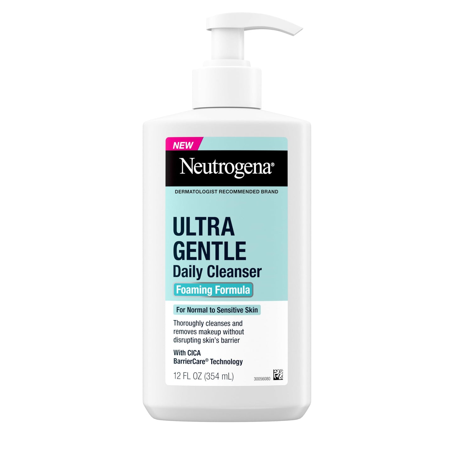 Neutrogena Ultra Gentle Foaming Facial Cleanser, Daily Face Wash for Sensitive Skin, Gently Removes Dirt, Oil & Makeup Without Over-Drying Beauty & Personal Care Neutrogena