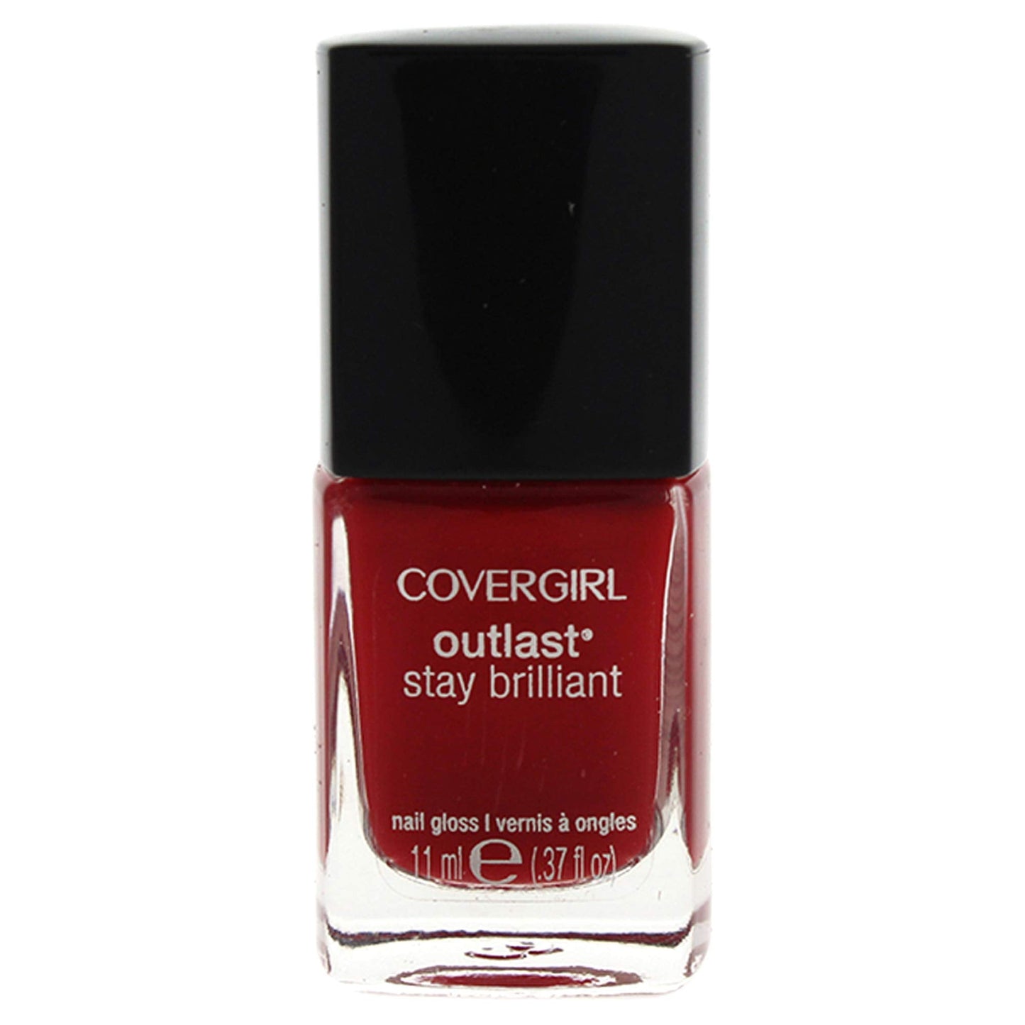 CoverGirl Outlast Stay Brilliant Nail Gloss, Red Revenge, 0.37 Ounce Beauty & Personal Care COVERGIRL