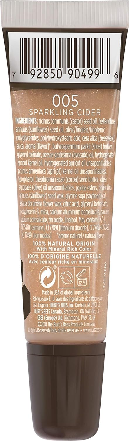 BURTS BEES Sparkling Cider Lip Gloss, 14 GR Beauty & Personal Care Burt's Bees