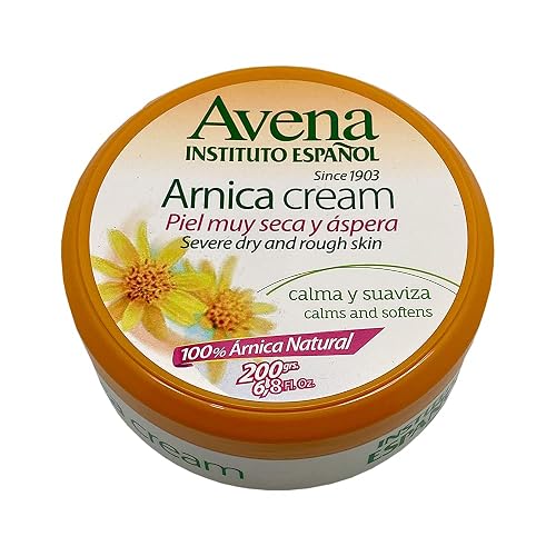Avena Arnica Cream. Moisturizes, Soothes, Softens and Protects Severely Dry and Rough Skin. Enriched with Natural Arnica and Cocoa Butter. 6.70 oz Beauty & Personal Care Avena