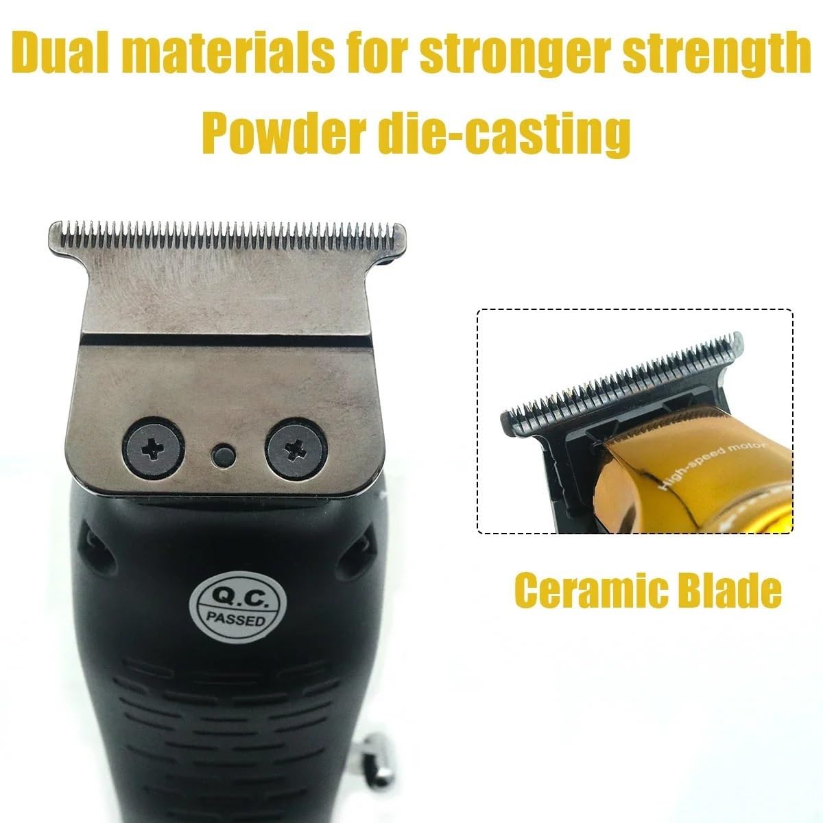 GLESVOWIO Pro Hair Clipper Trimmer for Men T-Blade LED Display Rotation Regulation Professional Finishing Machine Beauty and Personal Care GLESVOWIO