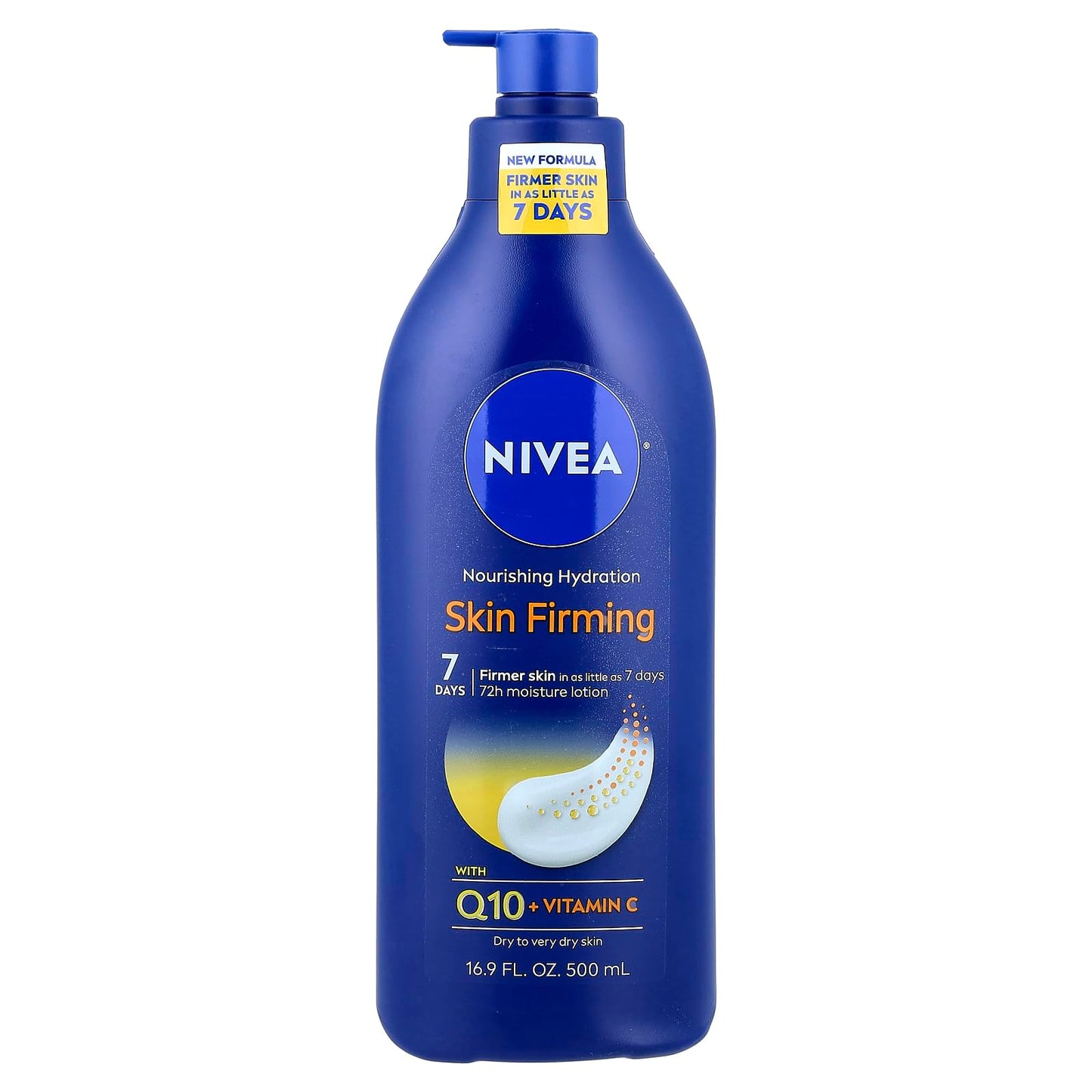NIVEA Lotion Nourishing Skin Firming 16.9 Ounce Pump (500ml) (2 Pack) Beauty & Personal Care NIVEA