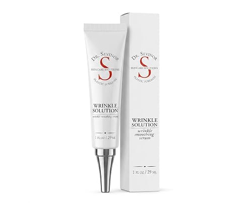 Dr. Sevinor Wrinkle Solution Tinted Serum, Wrinkle Smoothing and Skin Tightening Serum for Women, Surgeon Developed Needle Free Lift with Hyaluronic Beauty & Personal Care Dr.Sevinor