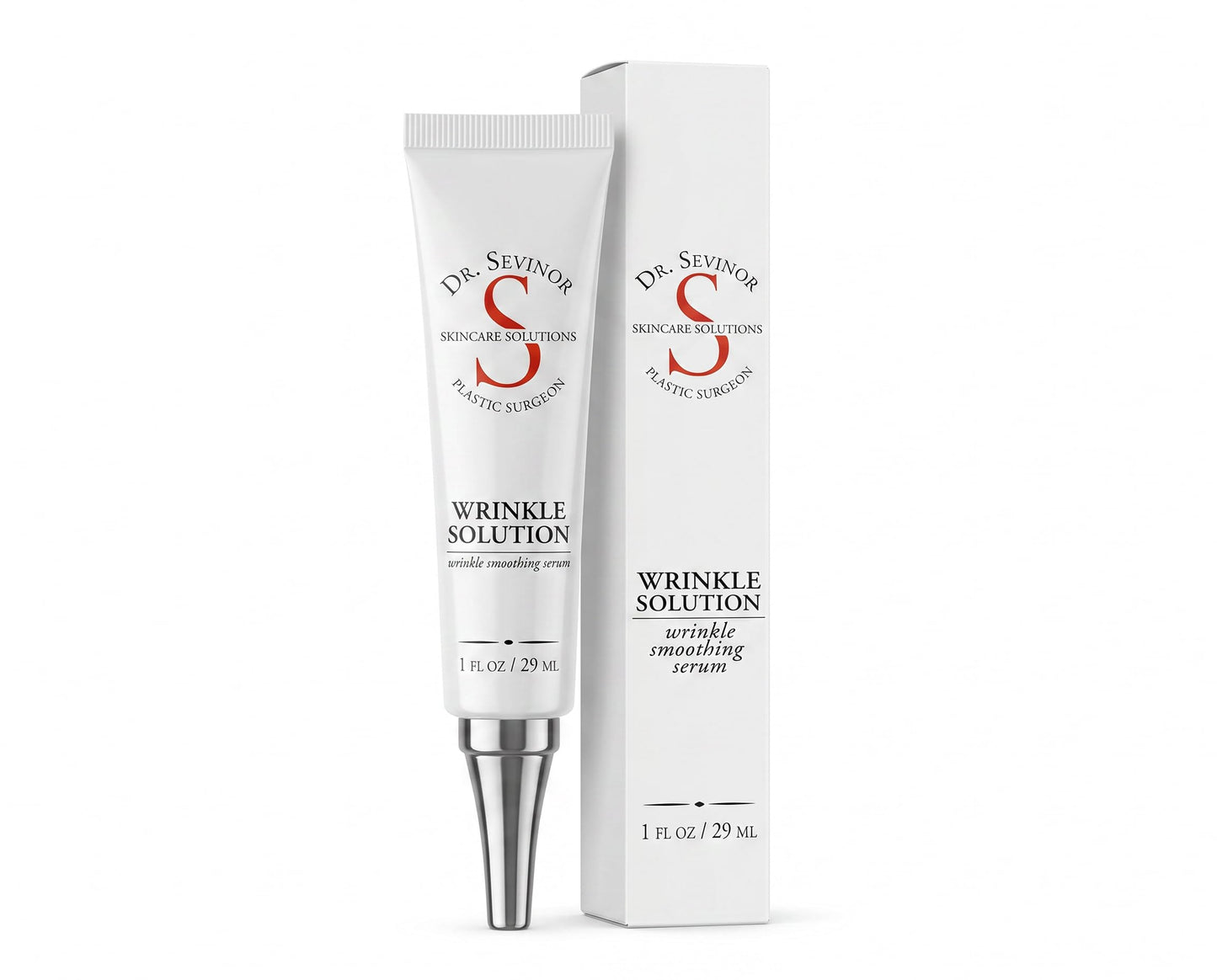 Dr. Sevinor Wrinkle Solution Tinted Serum, Wrinkle Smoothing and Skin Tightening Serum for Women, Surgeon Developed Needle Free Lift with Hyaluronic Beauty & Personal Care Dr.Sevinor