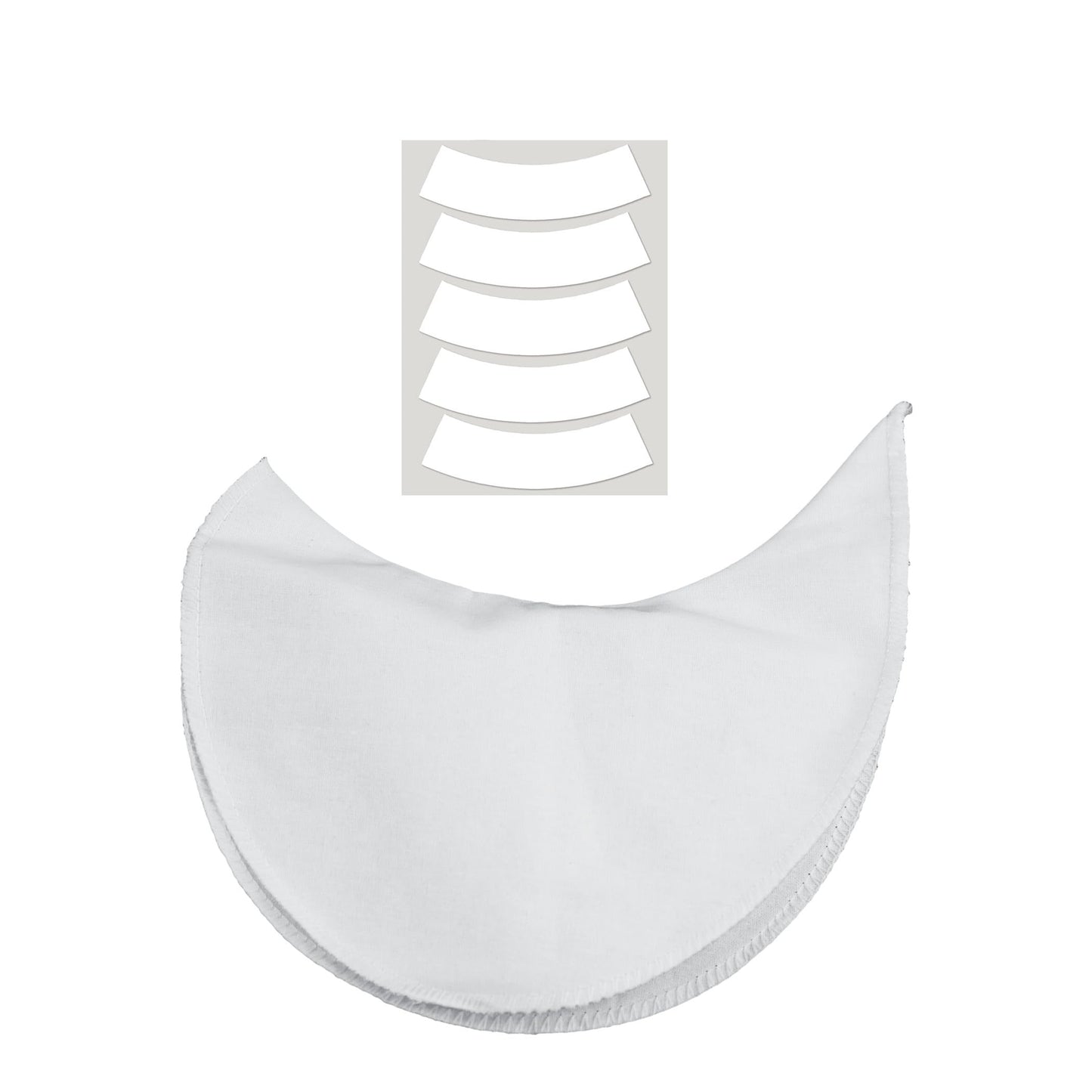 Braza Clothing Shields - Reusable Armpit Sweat Pads with 5 Pairs of Adhesive Strips - Washable Underarm Sweat Pads for Women Beauty and Personal Care Braza