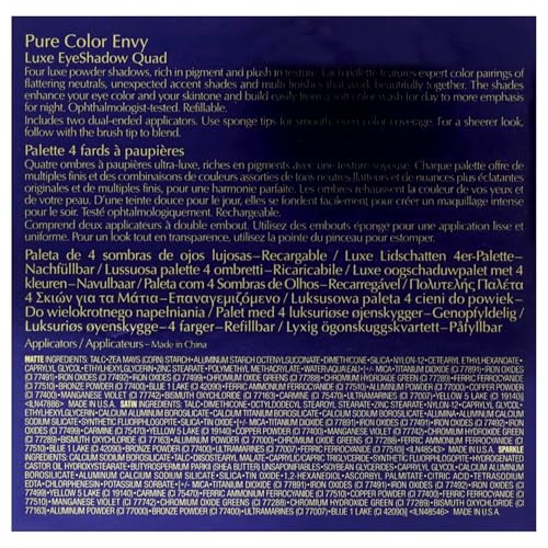 Estee Lauder Pure Color Envy Luxe Eyeshadow Quad - 07 Boho Rose Eye Shadow Women 0.21 oz Beauty & Personal Care Estée Lauder