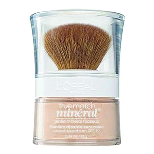 L’Oréal Paris True Match Mineral Loose Powder Foundation, Natural Ivory, 0.35oz Beauty & Personal Care L'Oreal Paris