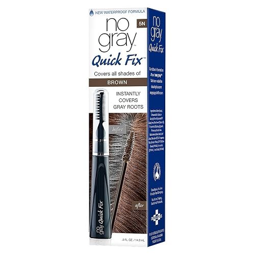 No Gray Quick Fix Brown Size .5z No Gray Quick Fix Brown .5z Beauty & Personal Care No Gray