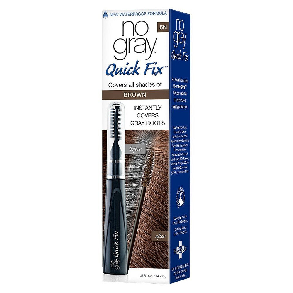 No Gray Quick Fix Brown Size .5z No Gray Quick Fix Brown .5z Beauty & Personal Care No Gray