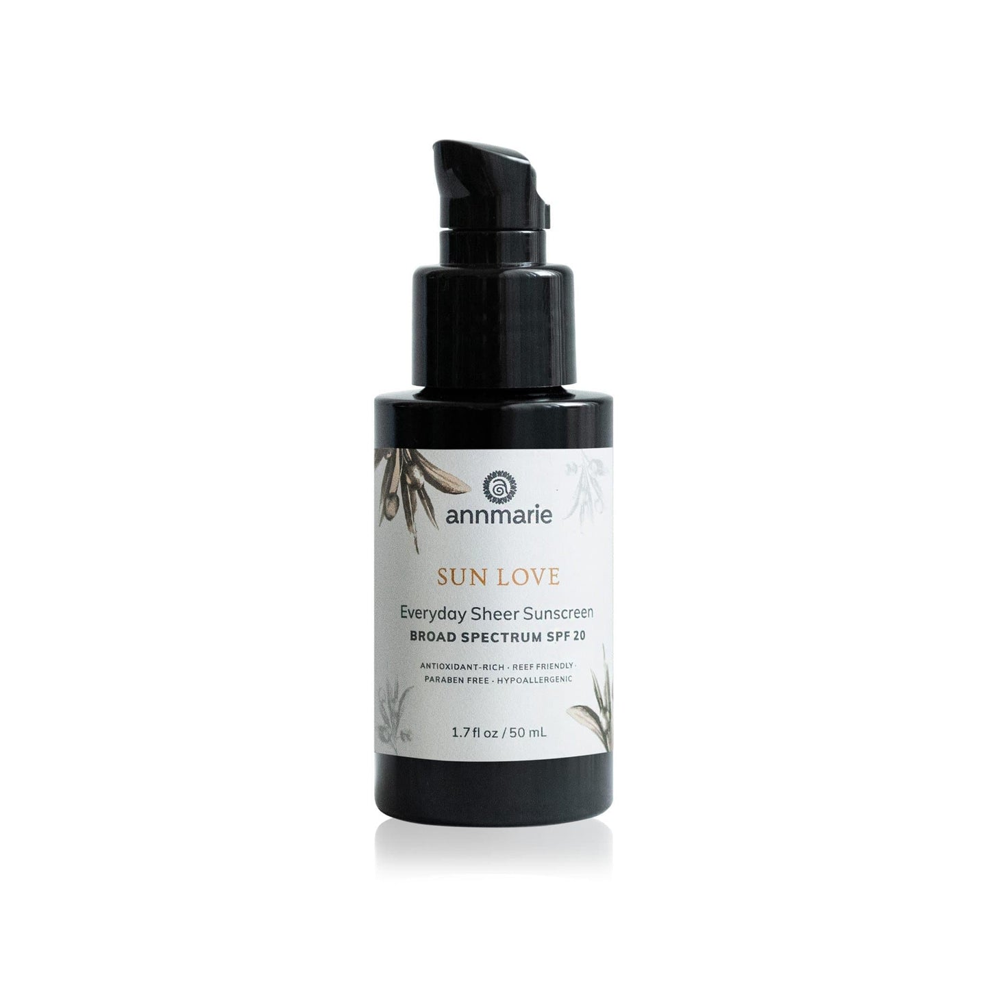 Annmarie Skin Care Sun Love SPF 20 Sunscreen - Reef Safe. - Non-Nano Zinc Oxide Sunscreen with Moisturizing Organic Pumpkin, Sunflower, Hemp Seed Beauty & Personal Care annmarie