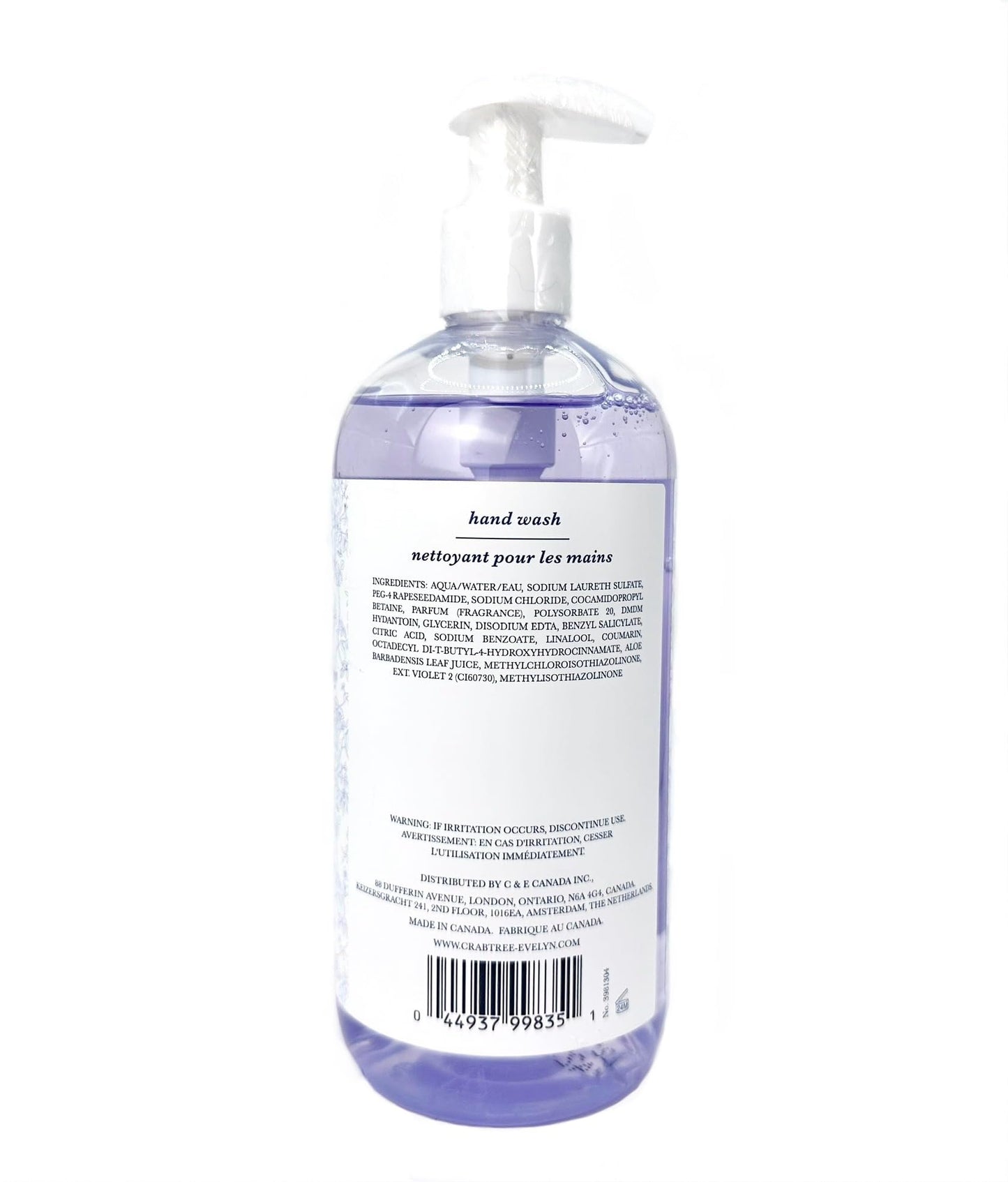 Crabtree & Evelyn Nantucket Briar Hand Wash 16.9 fl oz Beauty & Personal Care Crabtree & Evelyn