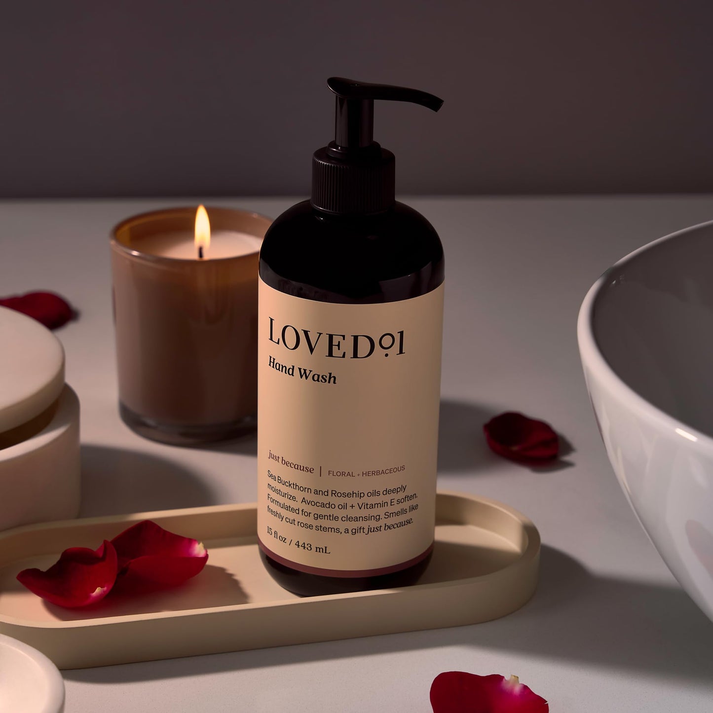 Loved01 Hand Wash, John Legend Skincare, Liquid Hand Soap, Gentle & Hydrating, Cruelty-Free, Oprah's Favorite Things, with Nourishing Oils, Just Beauty & Personal Care Loved01