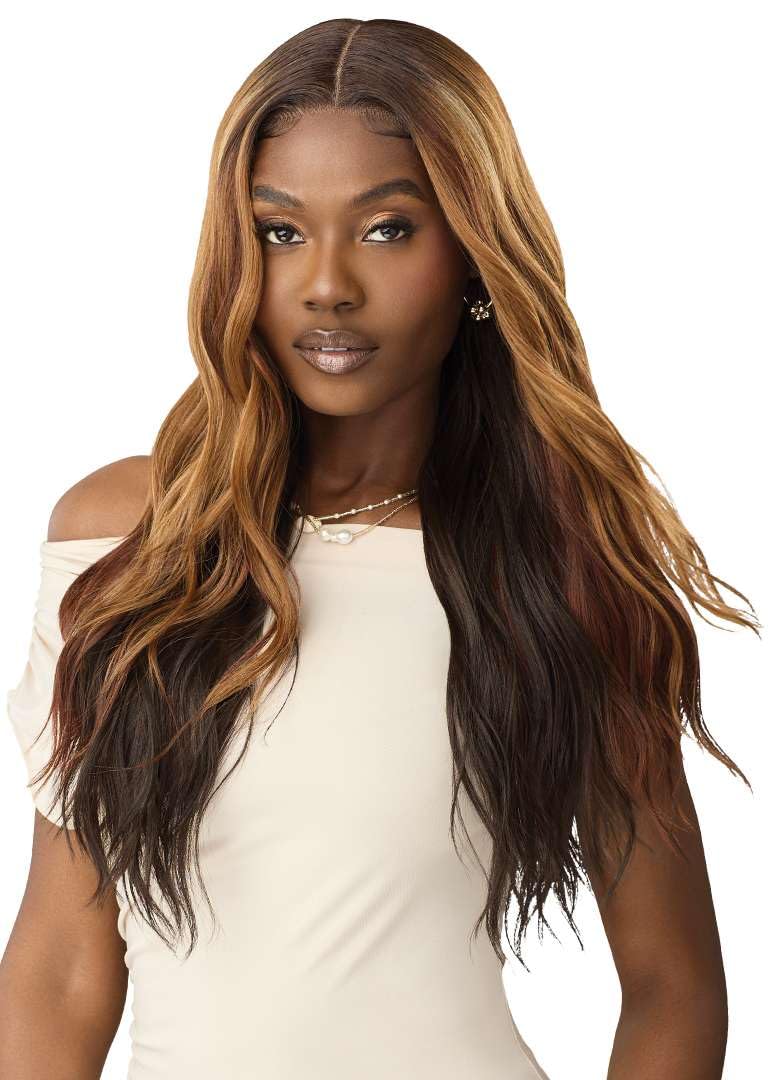 Outre Lace Front Wig - Lorraine (DARK VIOLET)
