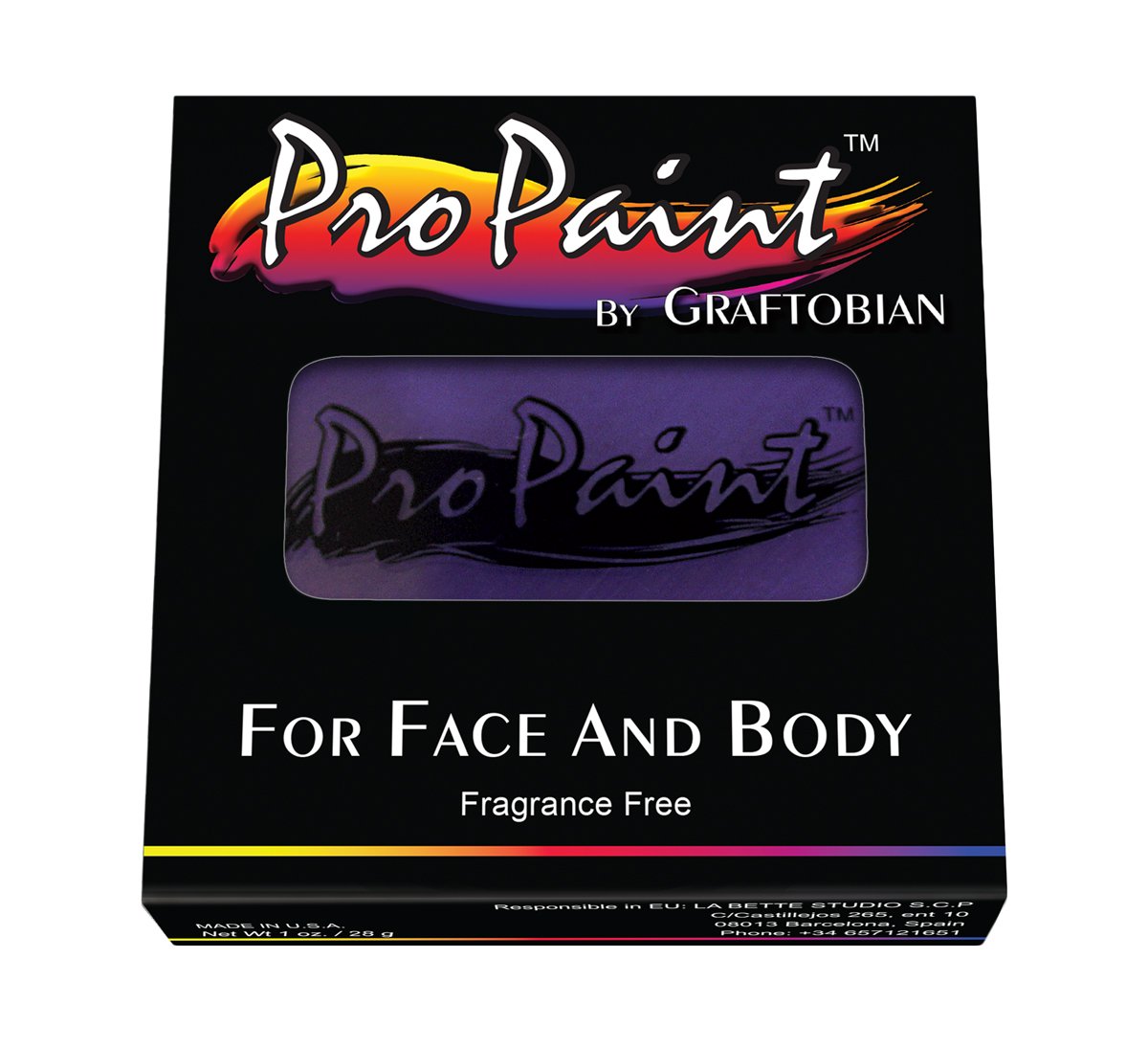 Graftobian Propaint - Eggplant (30 ml) Beauty & Personal Care Graftobian