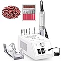 Jiasheng Electric Nail Drill, 30000rpm Professional Nail Drill Machine, Compact Electrical Nail File Kit for Acrylic Gel Nails Efile Drill Beauty & Personal Care JIASHENG